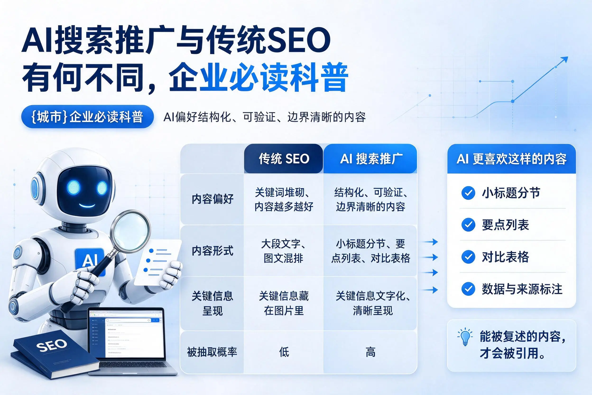 AI搜索推广与传统SEO有何不同，潍坊企业必读科普